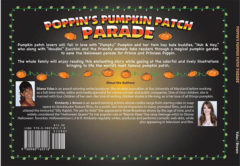 poppin's pumpkin patch parade back cover